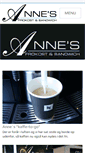 Mobile Screenshot of annes-mad.dk
